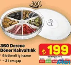 360 DERECE DÖNER KAHVALTILIK